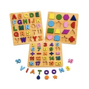 Montessori Puzzle & Brain Activity Set