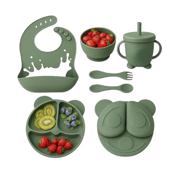 Baby Silicone Feeding Set