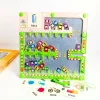 Magnetic Alphabet Maze for Kids