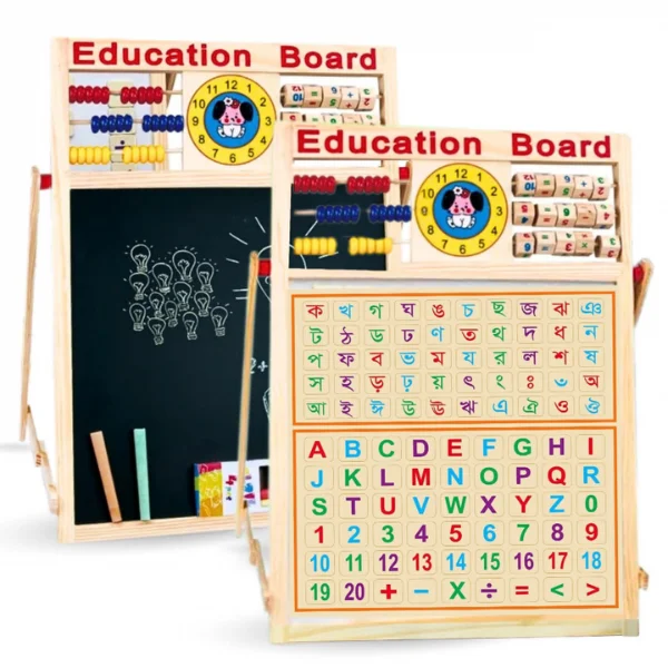 Double-Sided Magnetic Writing Board for Kids