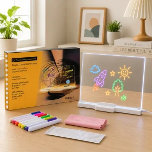3D Magic Drawing Pad – LED গ্লোয়িং রাইটিং বোর্ড ফর কিডস